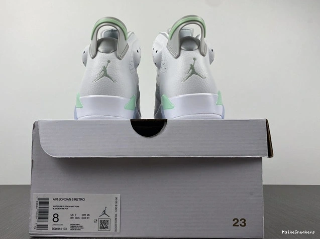 MaikeSneakers 4034 Efficient Foam Jordan6 Mint DQ4914- 1024